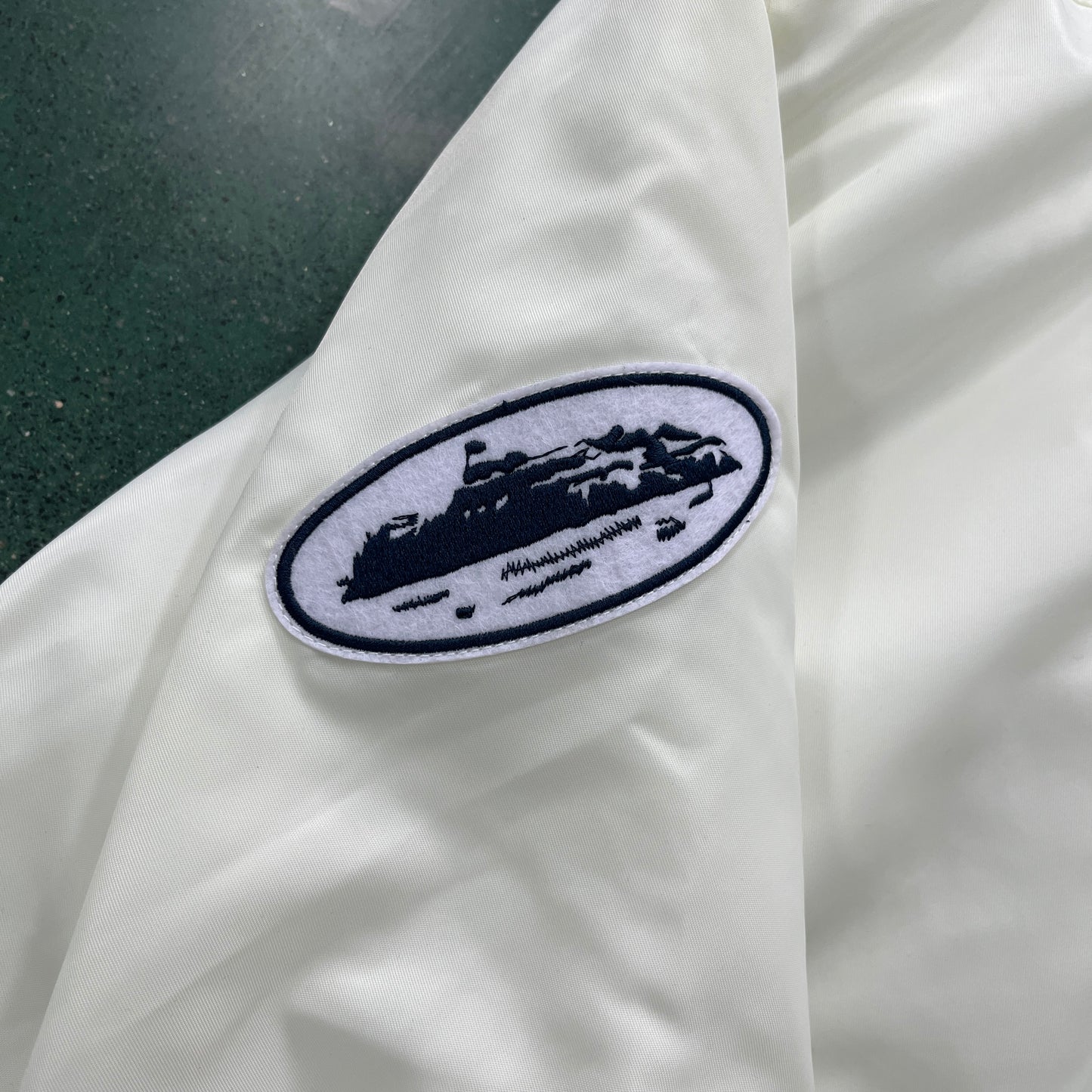 Corteiz Stadium Jacket White