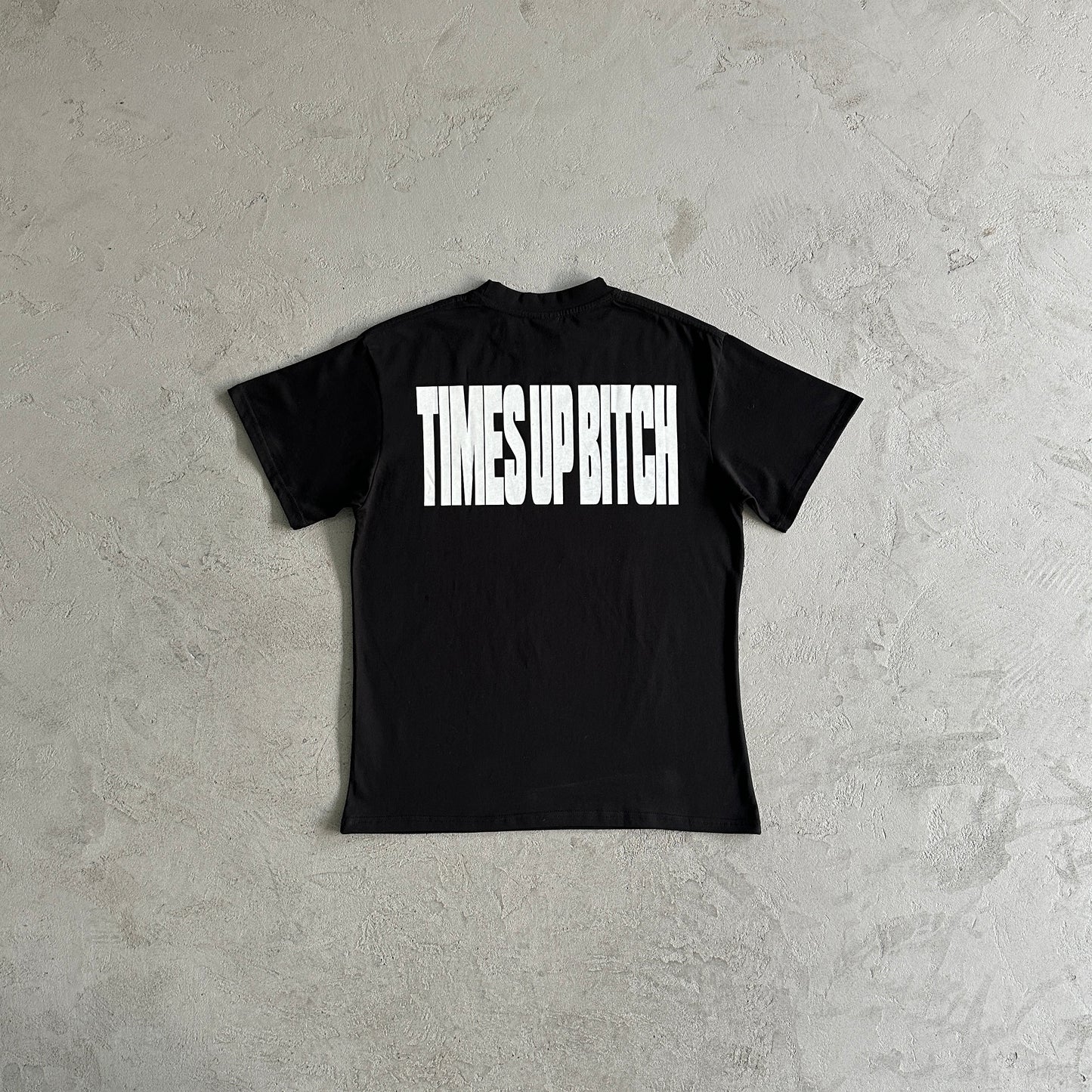 Corteiz Times Up T-Shirt Black