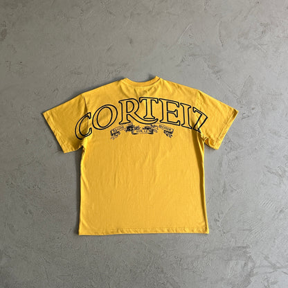 Corteiz C Star String Tee – Mustard