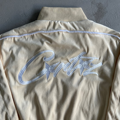 Corteiz VVS Velour Jacket Cream