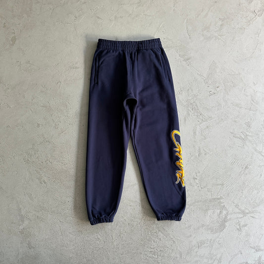 Corteiz Satin Applique Allstarz Joggers Navy