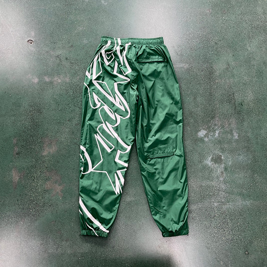 Corteiz Big Logo Joggers Green