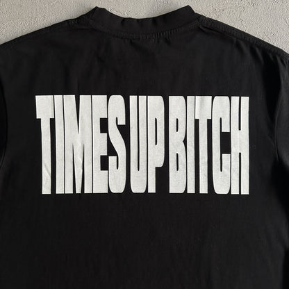 Corteiz Times Up T-Shirt Black