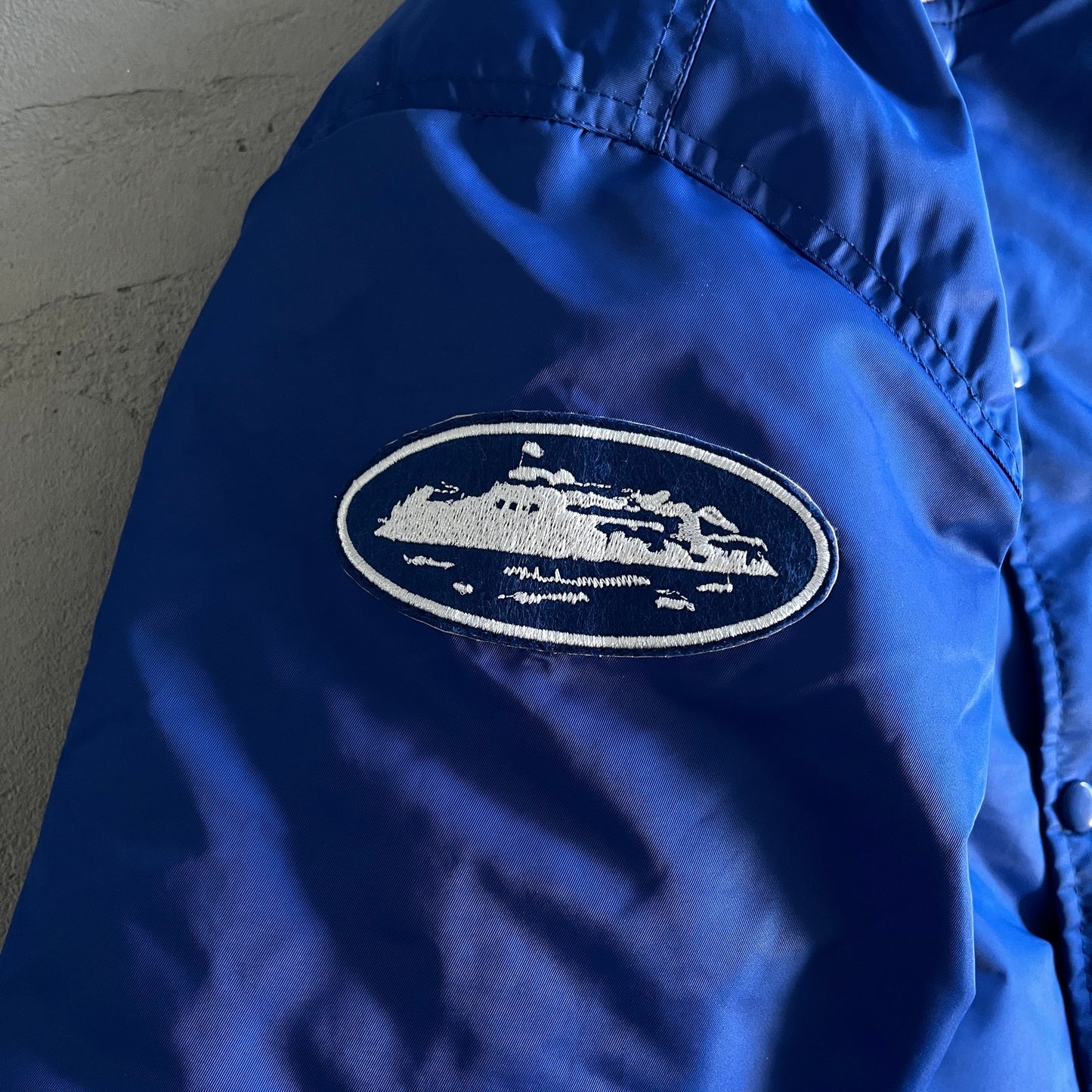 Corteiz Stadium Jacket in Blue