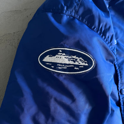 Corteiz Stadium Jacket in Blue