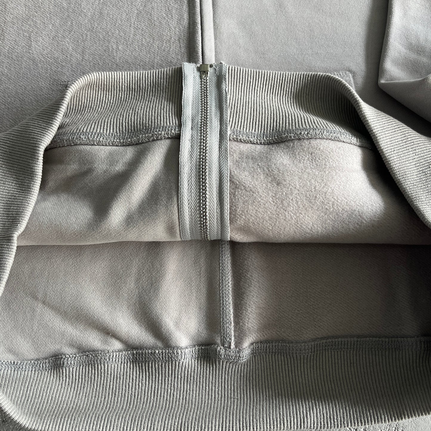 Corteiz Superior V2 Zip Up Hoodie Stone Gray