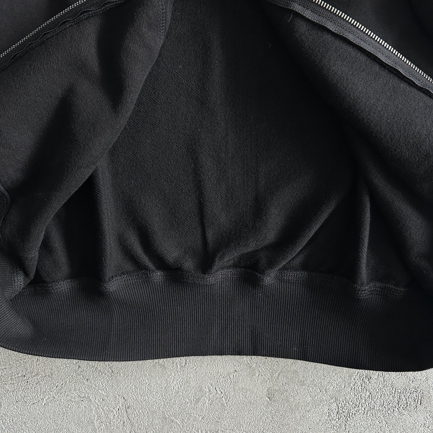 Corteiz Gasolina Double Zip Hoodie Black