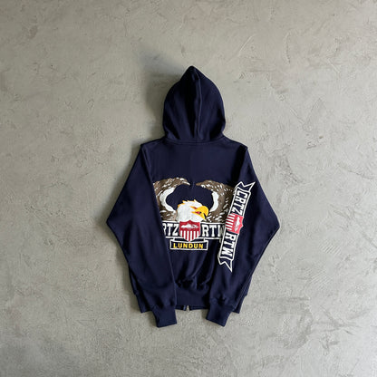 Corteiz Dipset Zip Hoodie Navy