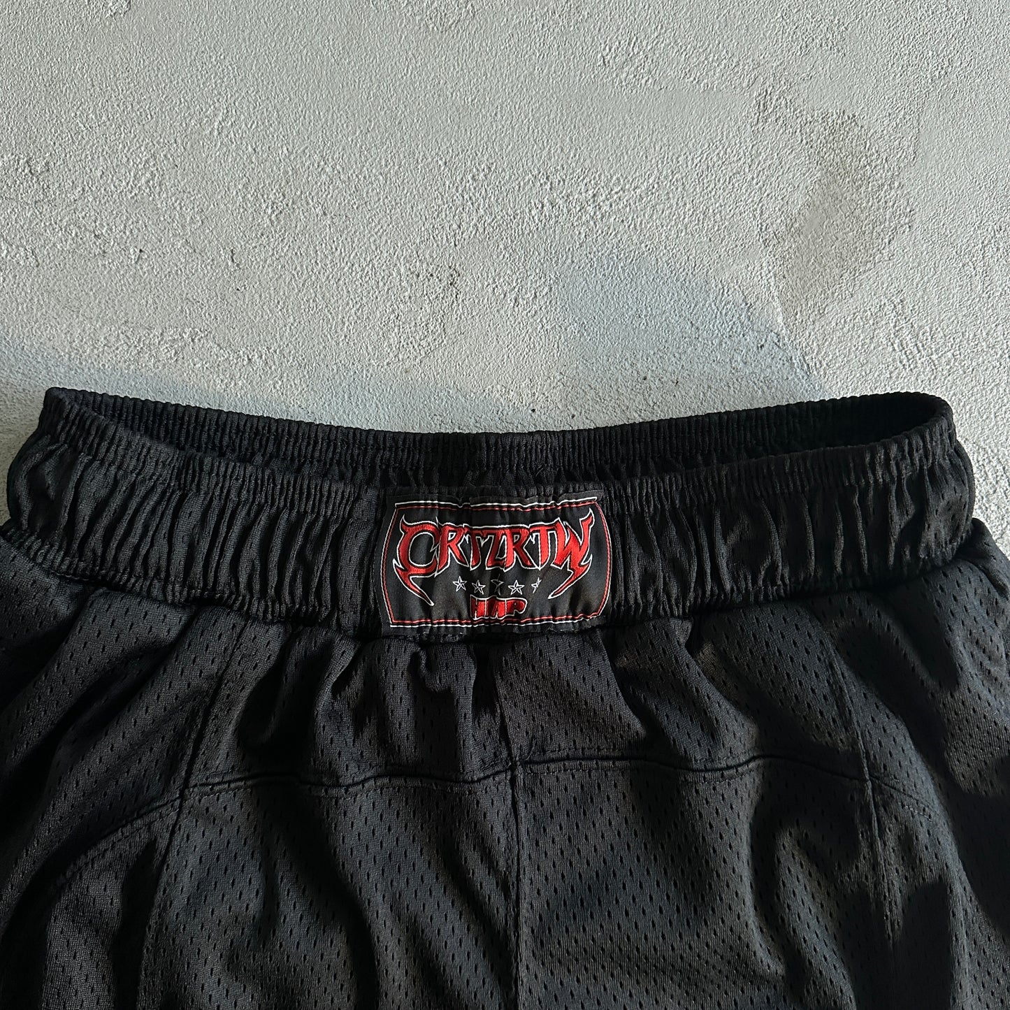 HMP MESH PANEL SHORT BLACK