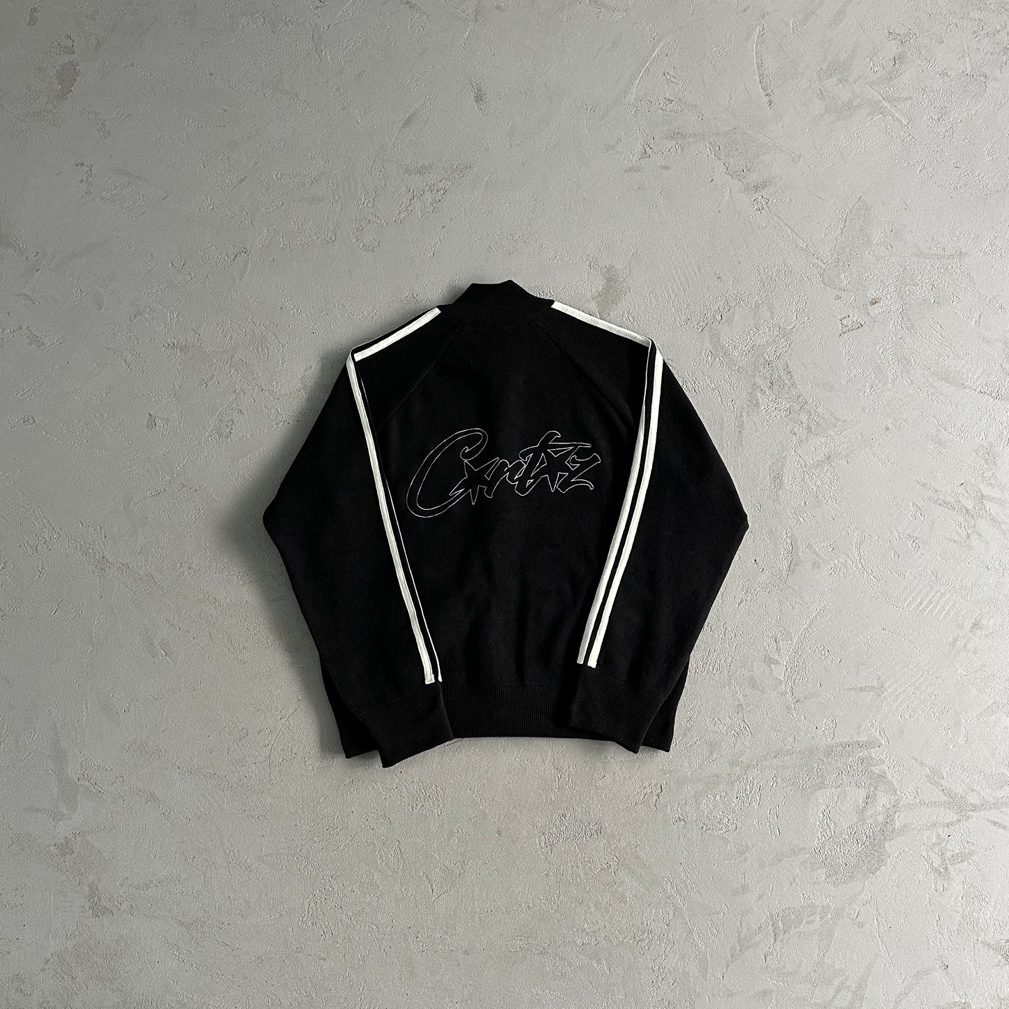 Corteiz VVS Heavy Knit zip up fleece