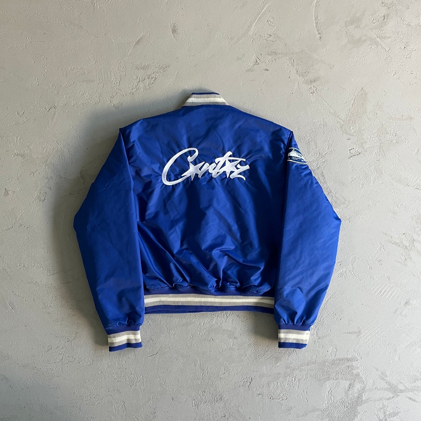 Corteiz Stadium Jacket in Blue