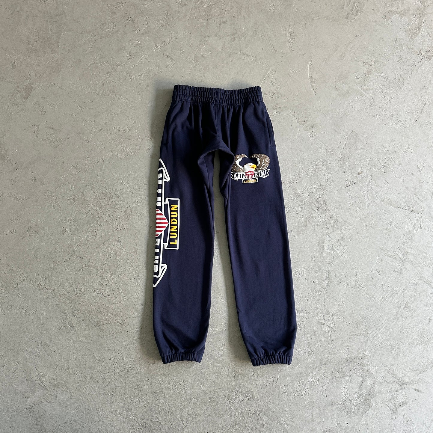 Corteiz Dipset Joggers in Navy