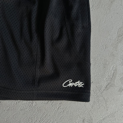 HMP MESH PANEL SHORT BLACK