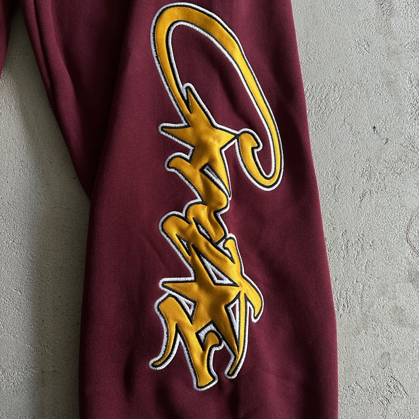 Corteiz Dropout Jogging Pants Maroon