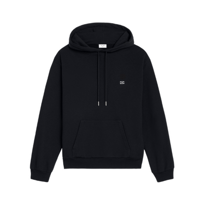 CELINE TRIOMPHE HOODED SWEATER IN COTTON CASHMERE