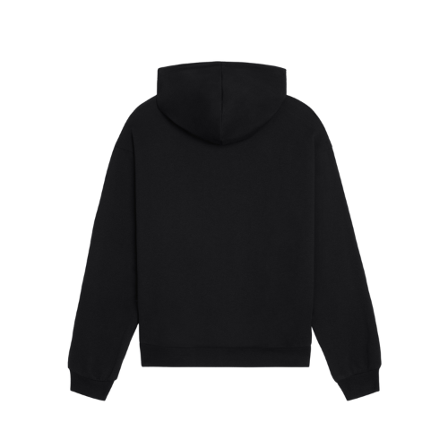 CELINE LOOSE TRIOMPHE HOODIE IN COTTON AND CASHMERE