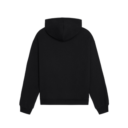 CELINE LOOSE TRIOMPHE HOODIE IN COTTON AND CASHMERE