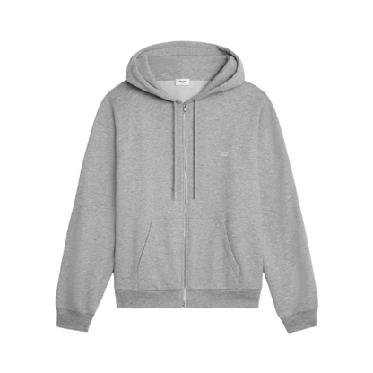 CELINE TRIOMPHE LOOSE HOODIE IN COTTON AND CASHMERE