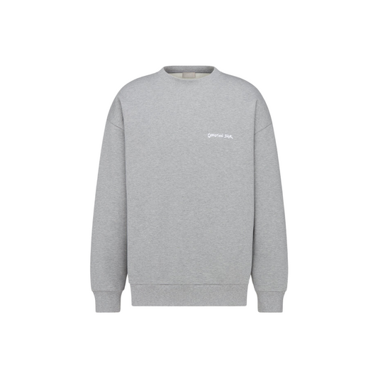 Christian Dior Tag Sweatshirt, Oversized-Fit