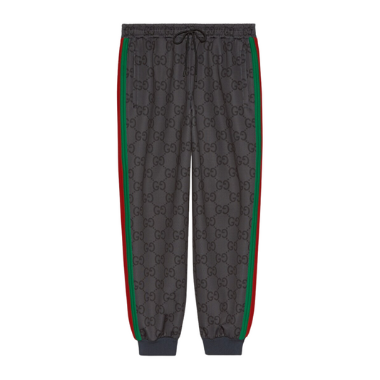 GUCCI JUMBO GG JOGGING PANT WITH WEB