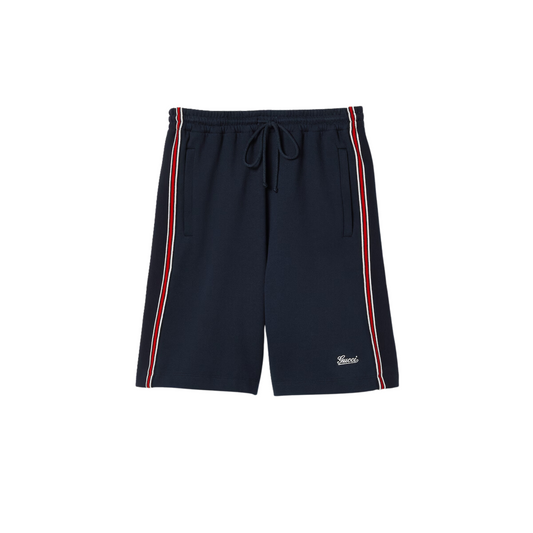 GUCCI COTTON JERSEY BASKETBALL SHORTS