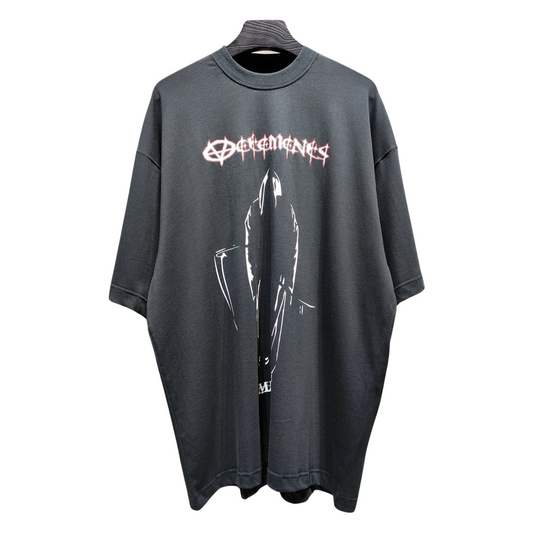 VETEMENTS Black Reaper Logo T-Shirt