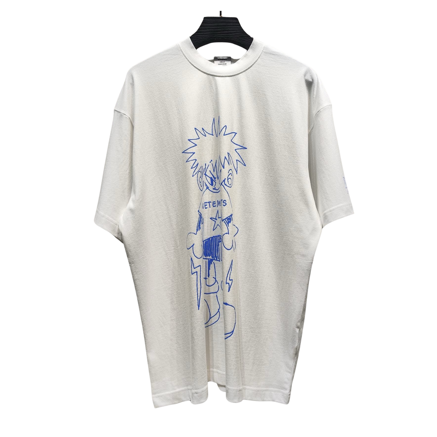 VETEMENTS White Drawing T-Shirt