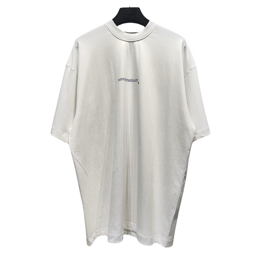 VETEMENTS White Website Logo T-Shirt