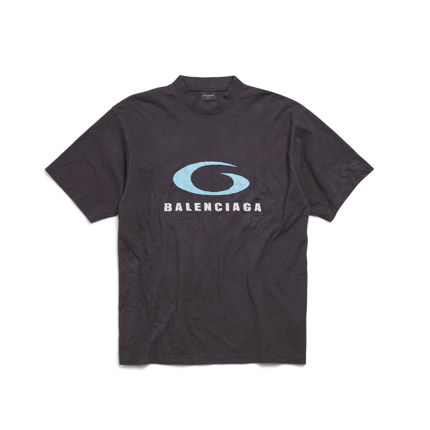 BALENCIAGA SPORTS ICON T-SHIRT MEDIUM FIT IN BLACK