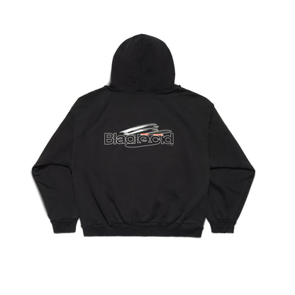 BALENCIAGA AI GENERATED HOODIE MEDIUM FIT IN BLACK