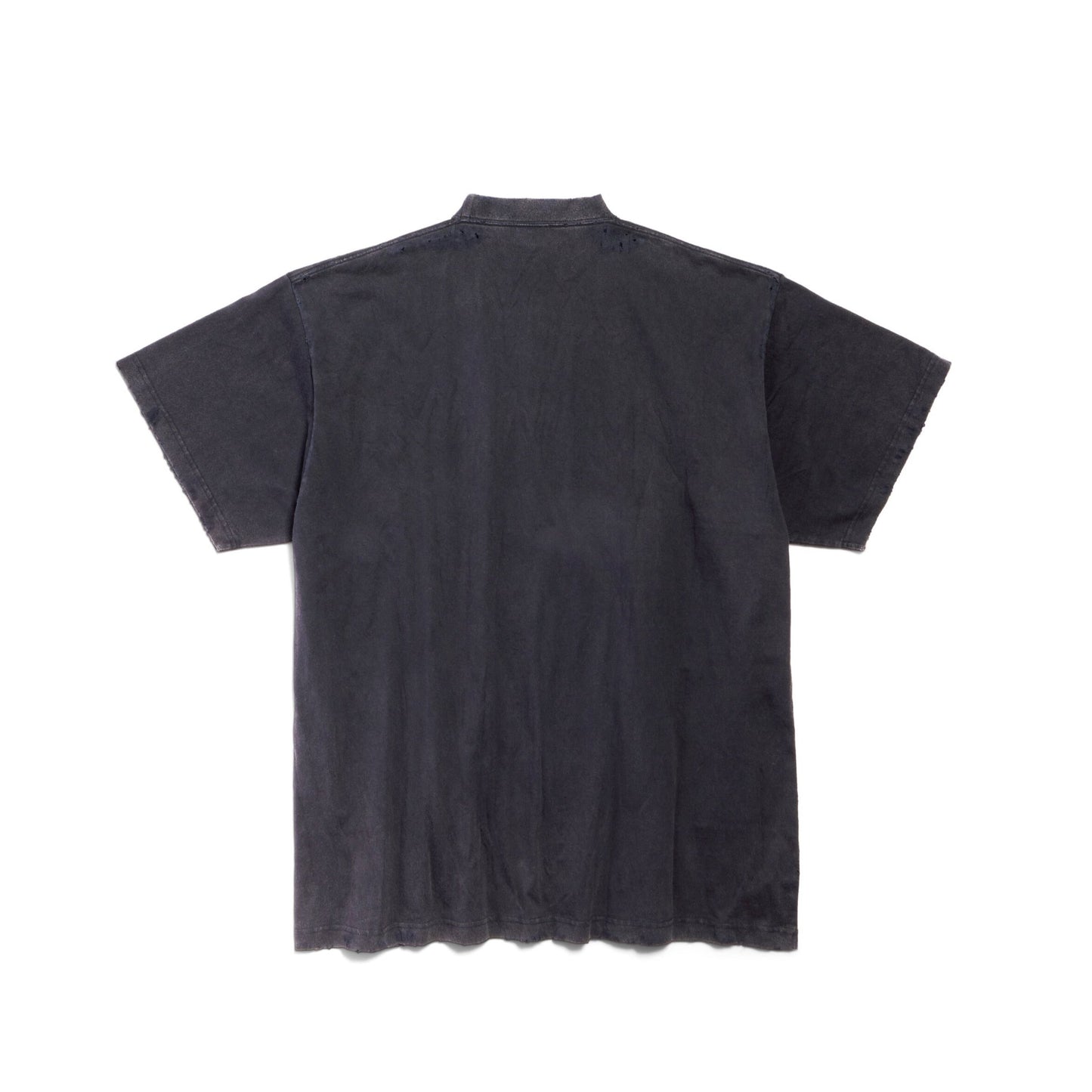 BALENCIAGA MEN'S AGAICNELAB T-SHIRT OVERSIZED FIT IN BLACK