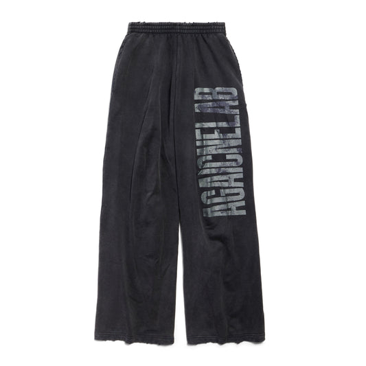 BALENCIAGA MEN'S AGAICNELAB BAGGY SWEATPANTS IN BLACK