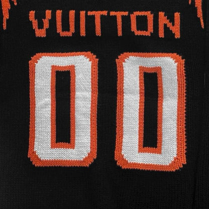 Louis Vuitton Virgil Abloh CHUNKY INTARSIA FOOTBALL T-SHIRT