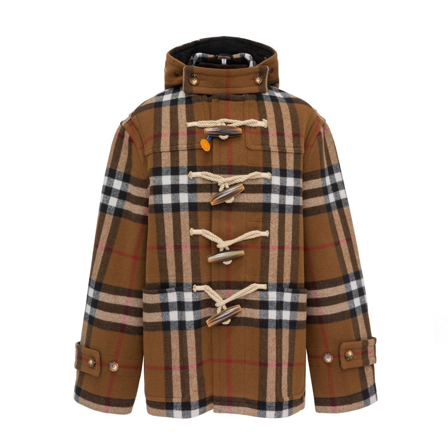 BURBERRY Vintage Check Duffle Coat