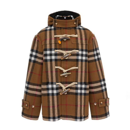 BURBERRY Vintage Check Duffle Coat