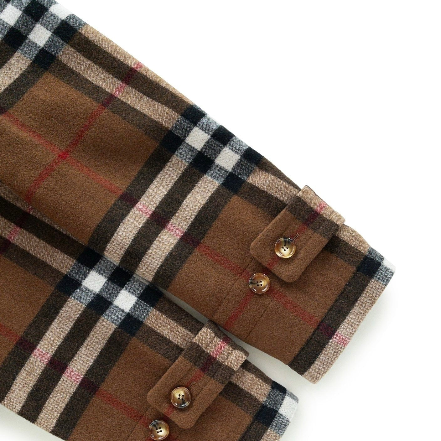 BURBERRY Vintage Check Duffle Coat