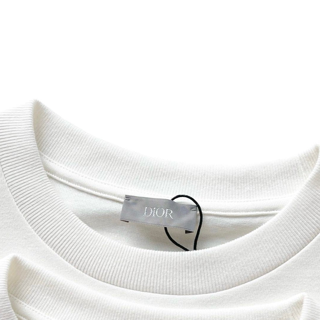 DIOR Handwritten Christian Dior Relaxed-Fit T-Shirt