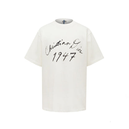 DIOR Handwritten Christian Dior Relaxed-Fit T-Shirt