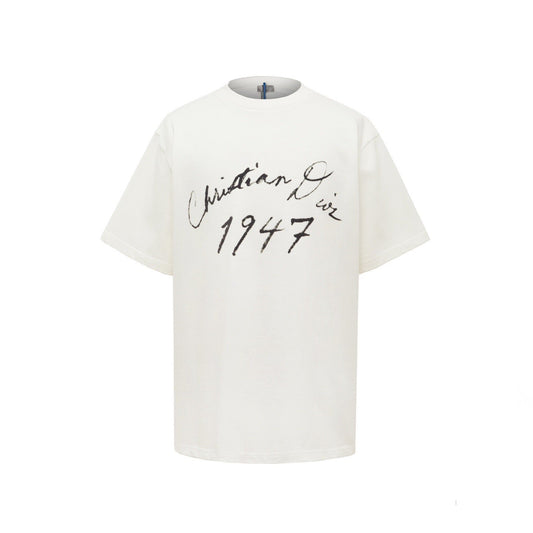 DIOR Handwritten Christian Dior Relaxed-Fit T-Shirt