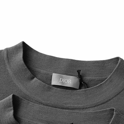 Dior Ecru Silk And Cotton T-Shirt