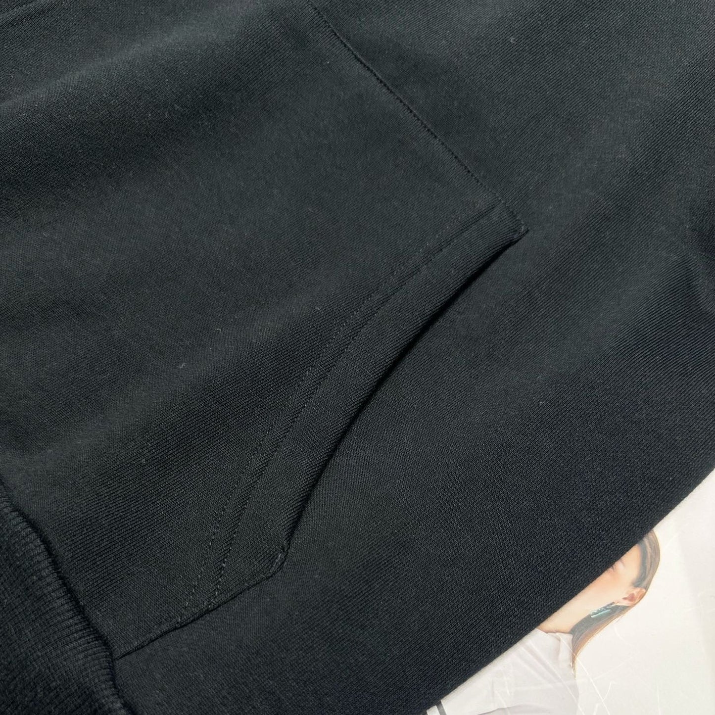 CELINE 16 LOOSE HOODIE IN COTTON FLEECE