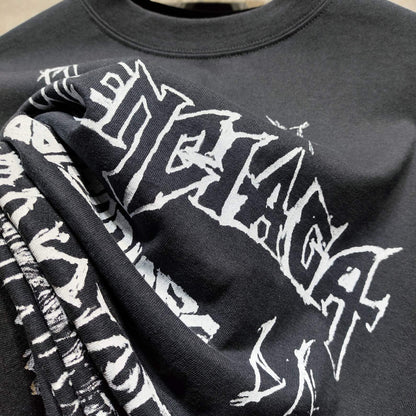 BALENCIAGA DIY METAL T-SHIRT LARGE FIT IN BLACK