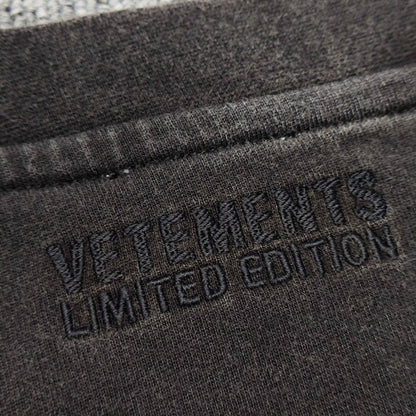 VETEMENTS Black 'Limited Edition' T-Shirt