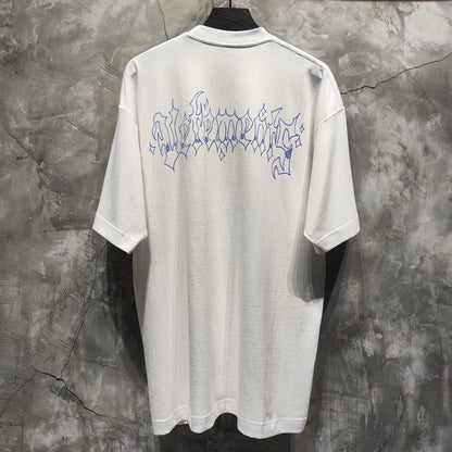 VETEMENTS White Drawing T-Shirt