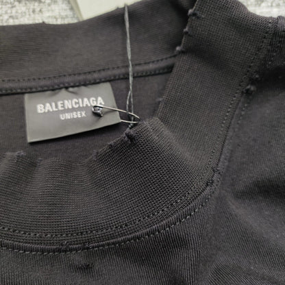 BALENCIAGA Black AI Generated T-Shirt