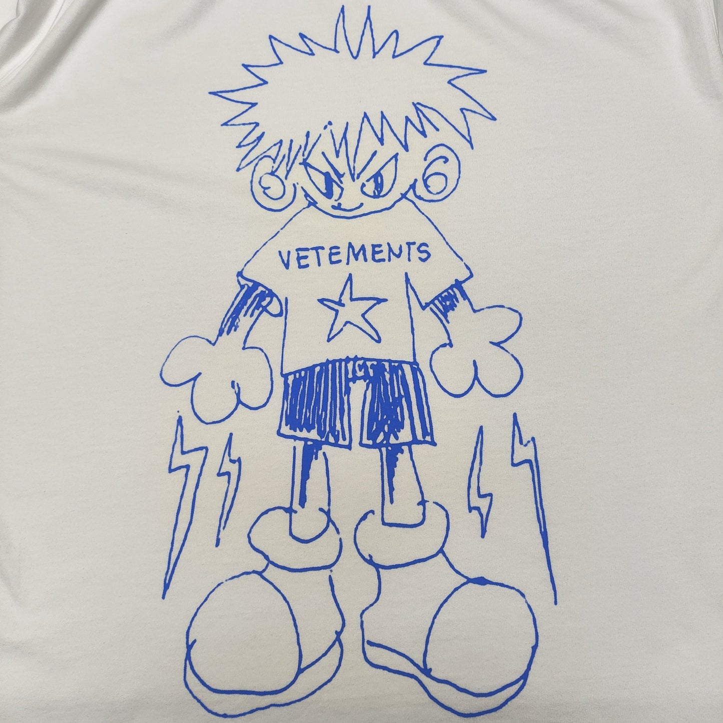 VETEMENTS White Drawing T-Shirt