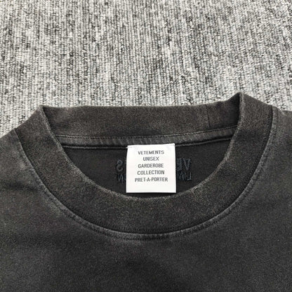 VETEMENTS Black 'Limited Edition' T-Shirt