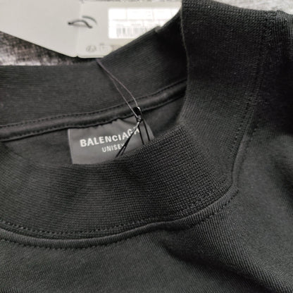 BALENCIAGA Black 'Activewear' T-Shirt