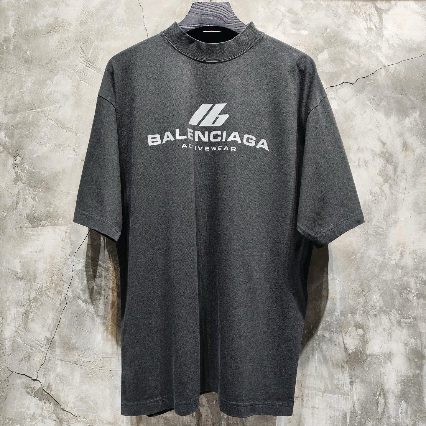 BALENCIAGA Black 'Activewear' T-Shirt