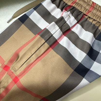 BURBERRY Beige Check Short